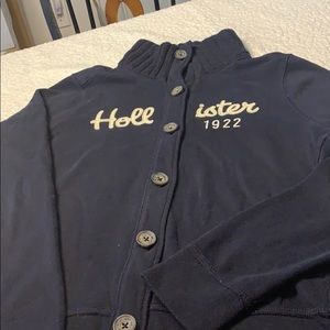 Hollister navy sweater
